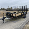 2025 LIBERTY 5' X 10' SINGLE AXLE TRAILER W/ RAMP GATE, SPARE 2,990 GVWR - Image 8