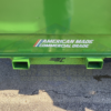 2025 LIBERTY 83" X 14' TELESCOPING DUMP TRAILER WITH TARP, RAMPS AND SPARE 15,400 GVWR JOHN DEERE GREEN - Image 15