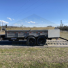 2025 LIBERTY 83" X 14' TELESCOPING DUMP TRAILER WITH TARP, RAMPS AND SPARE 15,400 GVWR GRAY/BLACK - Image 8