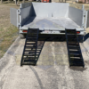 2025 LIBERTY 83" X 14' TELESCOPING DUMP TRAILER WITH TARP, RAMPS AND SPARE 15,400 GVWR GRAY/BLACK - Image 10