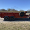 2025 LIBERTY 83" X 14' DUMP TRAILER WITH TARP, RAMPS AND SPARE 15,400 GVWR RED - Image 6