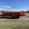 2025 LIBERTY 83" X 14' DUMP TRAILER WITH TARP, RAMPS AND SPARE 15,400 GVWR RED - Image 8