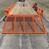 2025 LIBERTY 78" X 12' SINGLE AXLE TRAILER W/ RAMP GATE, SPARE 2,990 GVWR ORANGE - Image 5