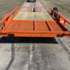 2025 LIBERTY 78" X 12' SINGLE AXLE TRAILER W/ RAMP GATE, SPARE 2,990 GVWR ORANGE - Image 7