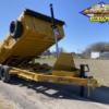 2025 LIBERTY 83" X 14' TELESCOPING DUMP TRAILER WITH TARP, RAMPS AND SPARE 15,400 GVWR CATERPILLAR YELLOW - Image 2