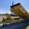 2025 LIBERTY 83" X 14' TELESCOPING DUMP TRAILER WITH TARP, RAMPS AND SPARE 15,400 GVWR CATERPILLAR YELLOW - Image 4