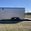 2025 LOOK 7' X 16' TANDEM AXLE ENCLOSED CARGO TRAILER WITH SPARE WHITE 7,000 GVWR SILVER/BLACK - Image 6