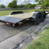 2025 MP CUSTOMS 83" X 18' CAR HAULER TRAILER W/ SLIDE IN RAMPS, SPARE 10,400 GVWR - Image 4
