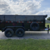2025 MP CUSTOMS 83" X 14' DUMP TRAILER WITH 4' SIDEWALLS, TARP, RAMPS AND SPARE 14,000 GVWR - Image 5
