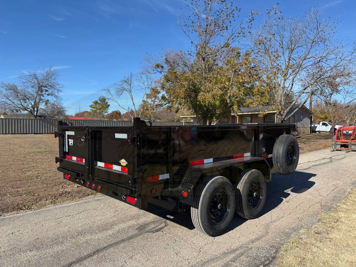 2026 TOP HAT 77" X 12' DUMP TRAILER WITH TARP, RAMPS AND SPARE 9,990 GVWR - Image 7
