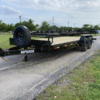 2025 MP CUSTOMS 83" X 20’ EQUIPMENT TRAILER W/ 2' DOVE TAIL, SLIDE IN RAMPS, SPARE 14,000 GVWR - Image 7