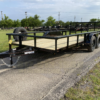 2025 MP CUSTOMS 83" X 16' TANDEM AXLE UTILITY TRAILER W/ 2' DOVE TAIL, 3' RAMP GATE, SPARE 7,000 GVWR - Image 7