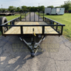 2025 MP CUSTOMS 83" X 14' TANDEM AXLE UTILITY TRAILER W/ 2' DOVE TAIL, 3' RAMP GATE, SPARE 7,000 GVWR - Image 8