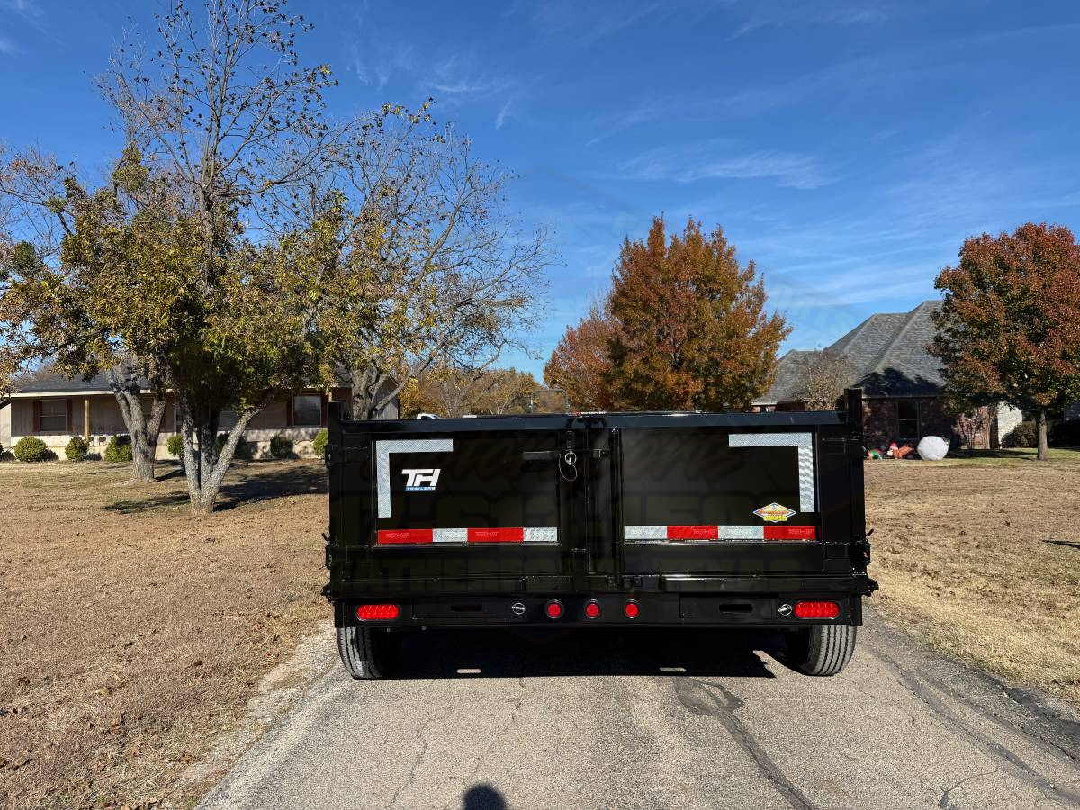 2026 TOP HAT 77" X 12' DUMP TRAILER WITH TARP, RAMPS AND SPARE 9,990 GVWR - Image 9