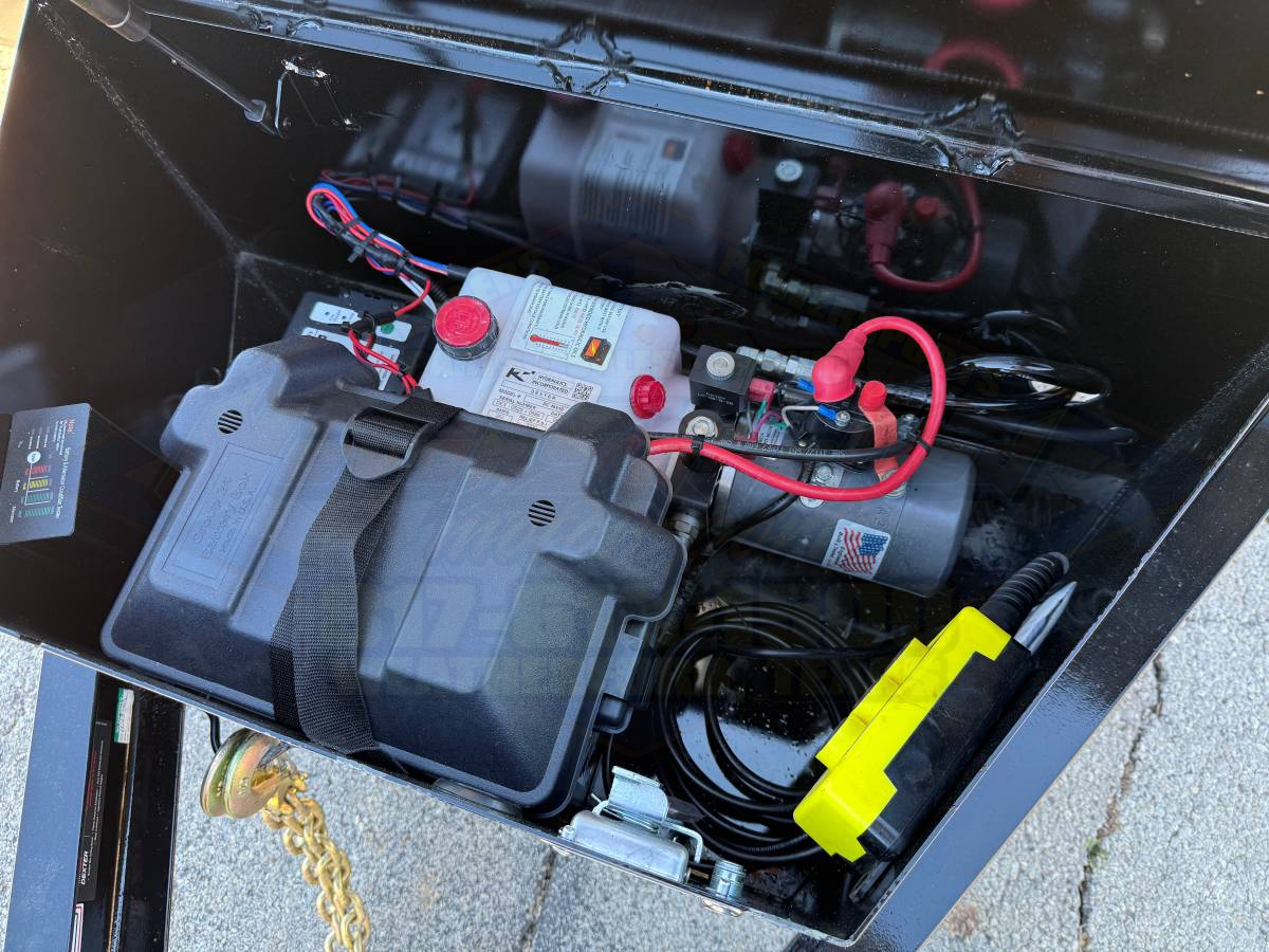 2026 TOP HAT 77" X 12' DUMP TRAILER WITH TARP, RAMPS AND SPARE 9,990 GVWR - Image 18