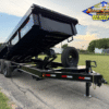 2025 DELCO 83" X 16' DUMP TRAILER WITH TARP, RAMPS AND SPARE 14,000 GVWR - Image 2