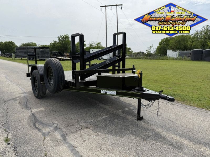 2025 MP CUSTOMS 5' X 8' WELDING TRAILER W/ SPARE 2,995 GVWR