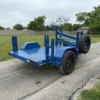 2025 TIGERTX 5' X 8' WELDING TRAILER W/ SPARE 2,995 GVWR BLUE - Image 4