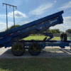 2025 DELCO 83" X 14' DUMP TRAILER WITH TARP, RAMPS AND SPARE MOUNTAIN BLUE 14,000 GVWR - Image 3