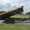 2025 LIBERTY 83" X 14' TELESCOPING DUMP TRAILER WITH TARP, RAMPS AND SPARE 15,400 GVWR - Image 3