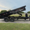 2025 DELCO 83" X 16' DUMP TRAILER WITH TARP, RAMPS AND SPARE 14,000 GVWR - Image 4