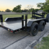 2025 TIGERTX 77" X 12' TANDEM AXLE WELDING TRAILER W/ SPARE 7,000 GVWR - Image 4