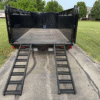 2025 DELCO 83" X 14' GOOSENECK TELESCOPING DUMP TRAILER WITH 4' SIDEWALLS, TARP, RAMPS AND SPARE 14,000 GVWR - Image 5