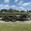 2025 DELCO 83" X 14' TELESCOPING DUMP TRAILER WITH TARP, RAMPS AND SPARE ARMY GREEN 14,000 GVWR - Image 5