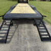 2025 MP CUSTOMS 102" X 30' GOOSENECK TRAILER W/ DRIVE OVER FENDERS, STAND UP RAMPS AND SPARE 16,000 GVWR - Image 5