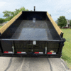 2025 LIBERTY 83" X 14' TELESCOPING DUMP TRAILER WITH TARP, RAMPS AND SPARE 15,400 GVWR - Image 5