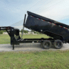 2025 DELCO 83" X 14' GOOSENECK TELESCOPING DUMP TRAILER WITH 4' SIDEWALLS, TARP, RAMPS AND SPARE 14,000 GVWR - Image 6