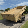 2025 DELCO 83" X 14' DUMP TRAILER WITH TARP, RAMPS AND SPARE MOJAVE TAN 14,000 GVWR - Image 6