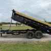 2025 LIBERTY 83" X 14' TELESCOPING DUMP TRAILER WITH TARP, RAMPS AND SPARE 15,400 GVWR - Image 7