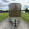 2025 DELCO 6' X 16' BUMPER PULL STOCK TRAILER WESTERN BEIGE 12,000 GVWR - Image 8