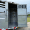 2025 DELCO 6' X 16' 3 HORSE TRAILER BUMPER PULL SILVER 12,000 GVWR - Image 8