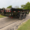 2025 DELCO 83" X 16' DUMP TRAILER WITH TARP, RAMPS AND SPARE 14,000 GVWR - Image 8