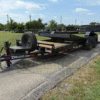 2025 DELCO 83" X 20' BUMPER PULL TILT DECK TRAILER WITH SPARE 14,000 GVWR - Image 8
