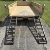 2025 DELCO 83" X 14' DUMP TRAILER WITH TARP, RAMPS AND SPARE MOJAVE TAN 14,000 GVWR - Image 9