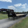 2025 DELCO 102" X 27' + 5' GOOSENECK TRAILER WITH MONSTER RAMPS AND SPARE 20,000 GVWR - Image 9