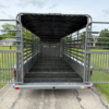 2025 DELCO 6' 8" X 24' BAR TOP GOOSENECK CATTLE STOCK TRAILER GRAY/BLACK 14,000 GVWR - Image 11