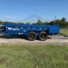 2025 DELCO 83" X 14' DUMP TRAILER WITH TARP, RAMPS AND SPARE MOUNTAIN BLUE 14,000 GVWR - Image 11