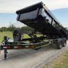 2025 DELCO 83" X 16' DUMP TRAILER WITH TARP, RAMPS AND SPARE 14,000 GVWR - Image 11