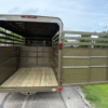 2025 DELCO 6' X 16' BUMPER PULL STOCK TRAILER WESTERN BEIGE 12,000 GVWR - Image 12