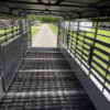 2025 DELCO 6' 8" X 24' BAR TOP GOOSENECK CATTLE STOCK TRAILER GRAY/BLACK 14,000 GVWR - Image 12