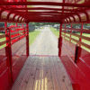 2025 DELCO 6' X 16' BUMPER PULL STOCK TRAILER RED 12,000 GVWR - Image 12