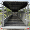 2025 DELCO 6' 8" X 24' BAR TOP GOOSENECK CATTLE STOCK TRAILER GRAY/BLACK 14,000 GVWR - Image 13