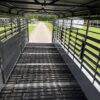 2025 DELCO 6' 8" X 24' BAR TOP GOOSENECK CATTLE STOCK TRAILER GRAY/BLACK 14,000 GVWR - Image 12