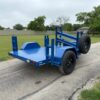 2025 TIGERTX 5' X 8' WELDING TRAILER W/ SPARE 2,995 GVWR BLUE - Image 4