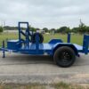 2025 TIGERTX 5' X 8' WELDING TRAILER W/ SPARE 2,995 GVWR BLUE - Image 6
