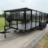 2025 TIGERTX 83" X 16' LANDSCAPE TRAILER W/ STORAGE BOX, WEED EATER RACKS, 4' SIDES AND SPARE 7,000 GVWR - Image 7